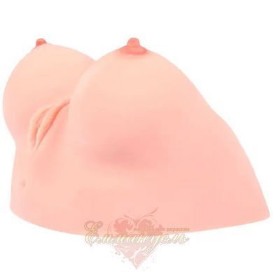 Мастурбатор у формі грудей - Kokos Juliana Breast з вібрацією 82163 фото