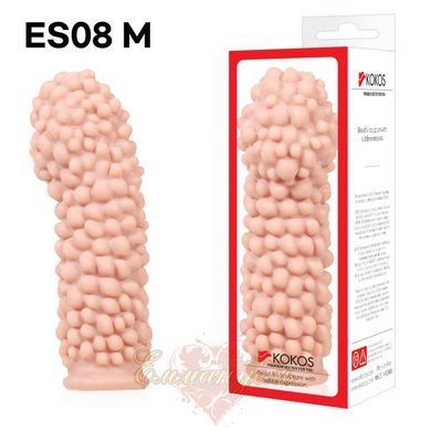 Насадка на член - Kokos Extreme Sleeve ES.08 розмір M SO1818 фото