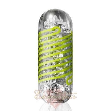 Masturbator - Tenga Spinner 03 Shell with elastic stimulating coil inside, elastic coil SO2748 &mdash; photos