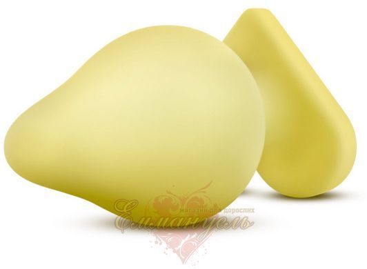 Anal plug - Play with Me Naughty Candy Heart Fill Me - Yellow T330544 &mdash; photos
