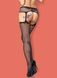 Чулки с поясом - Obsessive S232 Nero, One Size 410883 фото 2