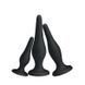 Anal cork - Pretty Love Begginer's Mini Anal Kit Black 6603BI0555 - photos (5