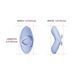 Svakom Echo 2 Sky Blue &ndash; clitoral vibrator with heating and app control SX2448 - photos (13