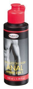 Анальна мастило - MALESATION Anal Hybrid Lubricant (water based) 100 ml 714000091115 фото