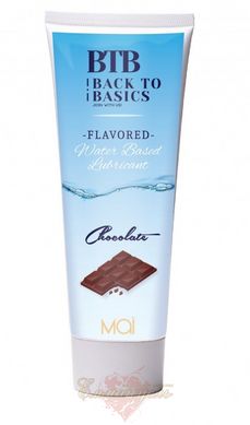 Water-based lubricant - BTB FLAVORED CHOCOLAT (75 мл)
