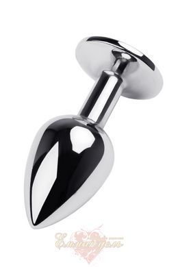 Anal plug TOYFA Metal with blue, L 6611717003-6 &mdash; photos