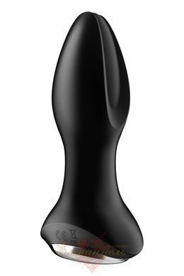 Anal smart vibrating plug with pearl massage Satisfyer Rotator Plug 2+ Black SO6279 &mdash; photos