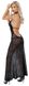 Long sexy dress - F288 Noir Handmade Dress Long, size M