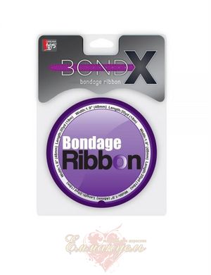 Стрічка для бондажа - Dream toys Bondx Bondage Ribbon, Purple