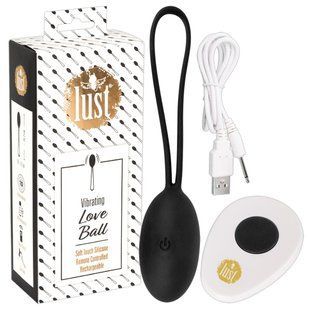 Виброяйцо - Lust Love Ball Black 61325893490000 фото
