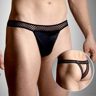 Мужские трусы - Mens thongs 4486, Черные S/M 5591448616 фото