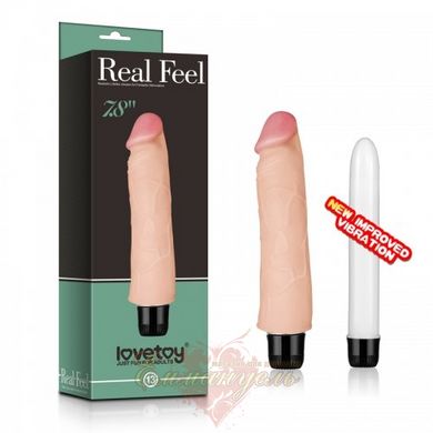 Realistic vibrator - Reel Feel Vibrator Flesh 7,8"