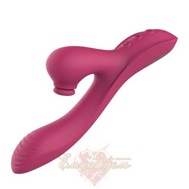 Вібратор кролик подвійної стимуляції - Dream Toys Dual G-Spot Vibe Essentials, рожевий