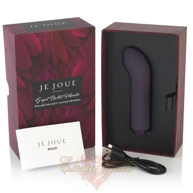 Premium Vibrator - Je Joue - G-Spot Bullet Vibrator Purple - Deep Vibrator