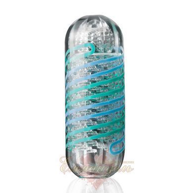 Мастурбатор - Tenga Spinner 04 Pixel з пружною стимулюючою спіраллю всередині, пружна спіраль SO5127 фото