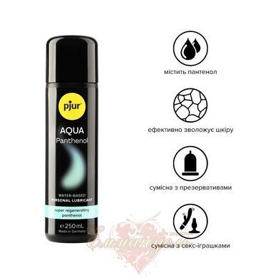 Water-based lubricant - pjur Aqua Panthenol 250ml with panthenol, care and moisturizing PJ13620 &mdash; photos