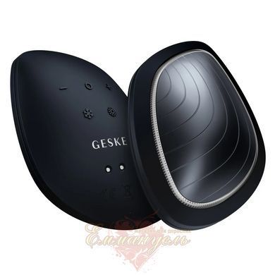 Ультразвуковая маска GESKE Sonic Warm&Cool Mask 9в1 black, теплый и холодный уход для лица HB0102 фото