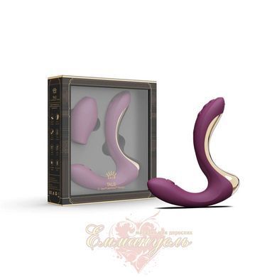 Вибратор-пульсатор с вакуумной насадкой Zalo Talis G-Spot Pulsewave Vibrator Velvet Purple SX0712 фото