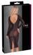 Sheer Black Cottelli Dress with Chains and Open Back, Knee-Length, S 27184801021 - photos (10