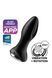 Anal smart vibrating plug with pearl massage Satisfyer Rotator Plug 2+ Black SO6279 - photos (6