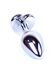 Анальная пробка - Plug-Jewellery Silver Heart PLUG - Clear, S