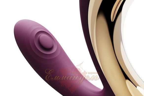 Вибратор-пульсатор с вакуумной насадкой Zalo Talis G-Spot Pulsewave Vibrator Velvet Purple SX0712 фото