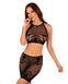 Obsessive K101 Erotic Transparent Lingerie Set &ndash; Top & Skirt, Mesh, Size S/L SO8191 - photos (3