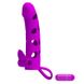 Pretty Love 6 Inch Vibrating Penis Sleeve Pink