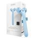 Электронный ультразвуковой ролик для массажа лица GESKE Sonic Facial Roller 4в1 aquamarine HB0182 фото 1