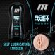 Мастурбатор-вагина - M for Men - Soft and Wet - Pussy with Pleasure Orbs - Self Lubricating Stroker Cup - Vanilla
