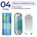 Мастурбатор - Tenga Spinner 04 Pixel з пружною стимулюючою спіраллю всередині, пружна спіраль SO5127 фото 6
