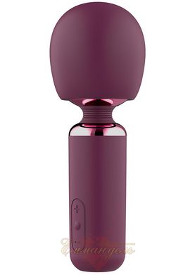 Міні-вібраційний масажер - Dream Toys Glam Bold Travel Wand, фіолетовий