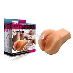 Мастурбатор вагина и анус - Vibrating Pet Pussy & Ass #1 6452LV-DL-67 фото