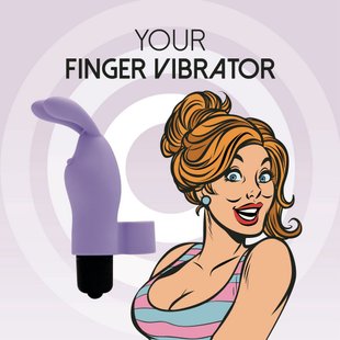 Вибратор на палец - FeelzToys Magic Finger Vibrator Purple