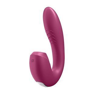 Vacuum smart vibrator - Satisfyer Sunray Berry, 4 barrel positions SO6113 &mdash; photos