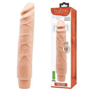 Вибратор - Barbara Jack Multi Speed Real Vibrator 26 cm Flesh