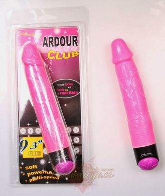 Realistic vibrator - Multispeed Jelly Vibe Pink 23,8 cm