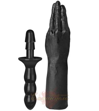 Рука для фистинга - Doc Johnson Titanmen The Hand with Vac-U-Lock Compatible Handle, диаметр 6,9см