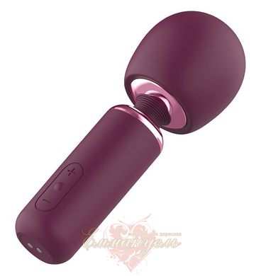 Міні-вібраційний масажер - Dream Toys Glam Bold Travel Wand, фіолетовий