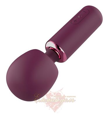 Міні-вібраційний масажер - Dream Toys Glam Bold Travel Wand, фіолетовий