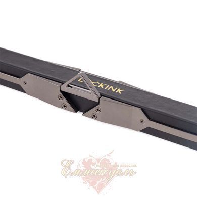 Фіксатор-розпірка Lockink Adjustable Spreader Bar Set, чорний, шкіряний, ремені для шиї, рук/ніг SX0853 фото