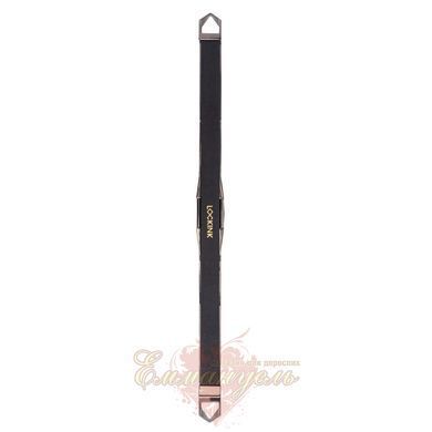 Фіксатор-розпірка Lockink Adjustable Spreader Bar Set, чорний, шкіряний, ремені для шиї, рук/ніг SX0853 фото