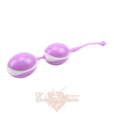 Vaginal balls - Geisha Lastic Double Balls II-pink