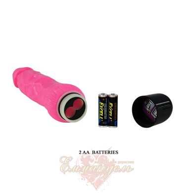 Вибратор - Colorful Sex Pink Vibe 24 х 3,8 см