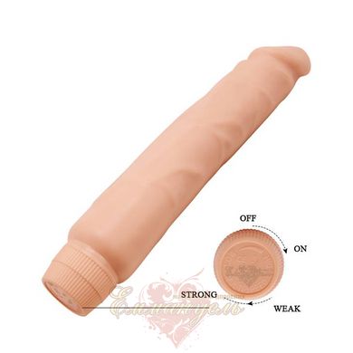 Vibrator - Barbara Jack Multi Speed Real Vibrator 26 cm Flesh