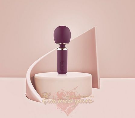 Міні-вібраційний масажер - Dream Toys Glam Bold Travel Wand, фіолетовий