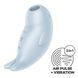 Вакуумний кліторальний стимулятор з вібрацією - Satisfyer Seal You Soon, 2 незалежні мотори SX0564 фото 1