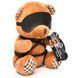 Плюшевий ведмедик ROPE Teddy Bear БДСМ у шкіряній масці та обв'язці, 22x16x12 см SO9816 фото 2