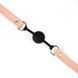 Повітропроникний кляп Liebe Seele Dark Candy Pink Ball Gag, силіконова кулька, діаметр 4,3 см SX1658 фото 2