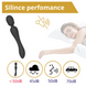 Вібратор Erospace Sweet Play wand & vibrator 2in1 A8 62050070-0008 фото 6